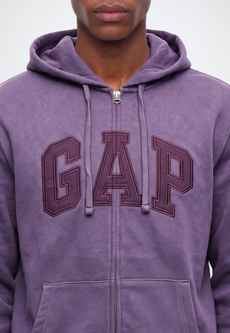 GAP Кофта на молнии в Лиловый