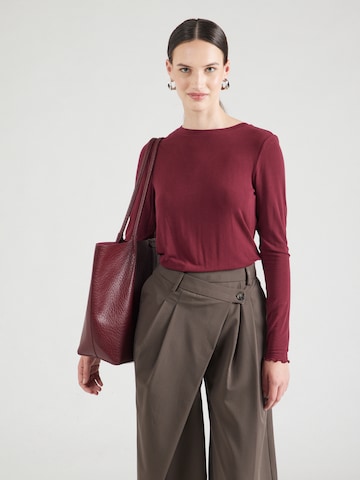 QS - Camiseta en rojo: frente
