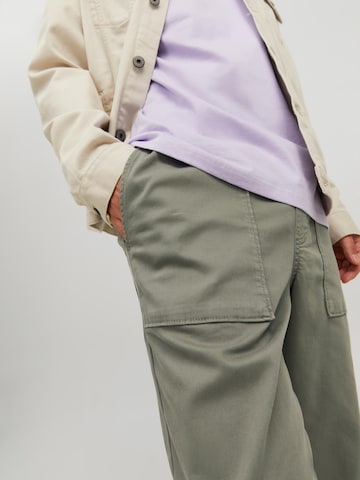 JACK & JONES - Tapered Pantalón 'Gordon Lewis' en verde