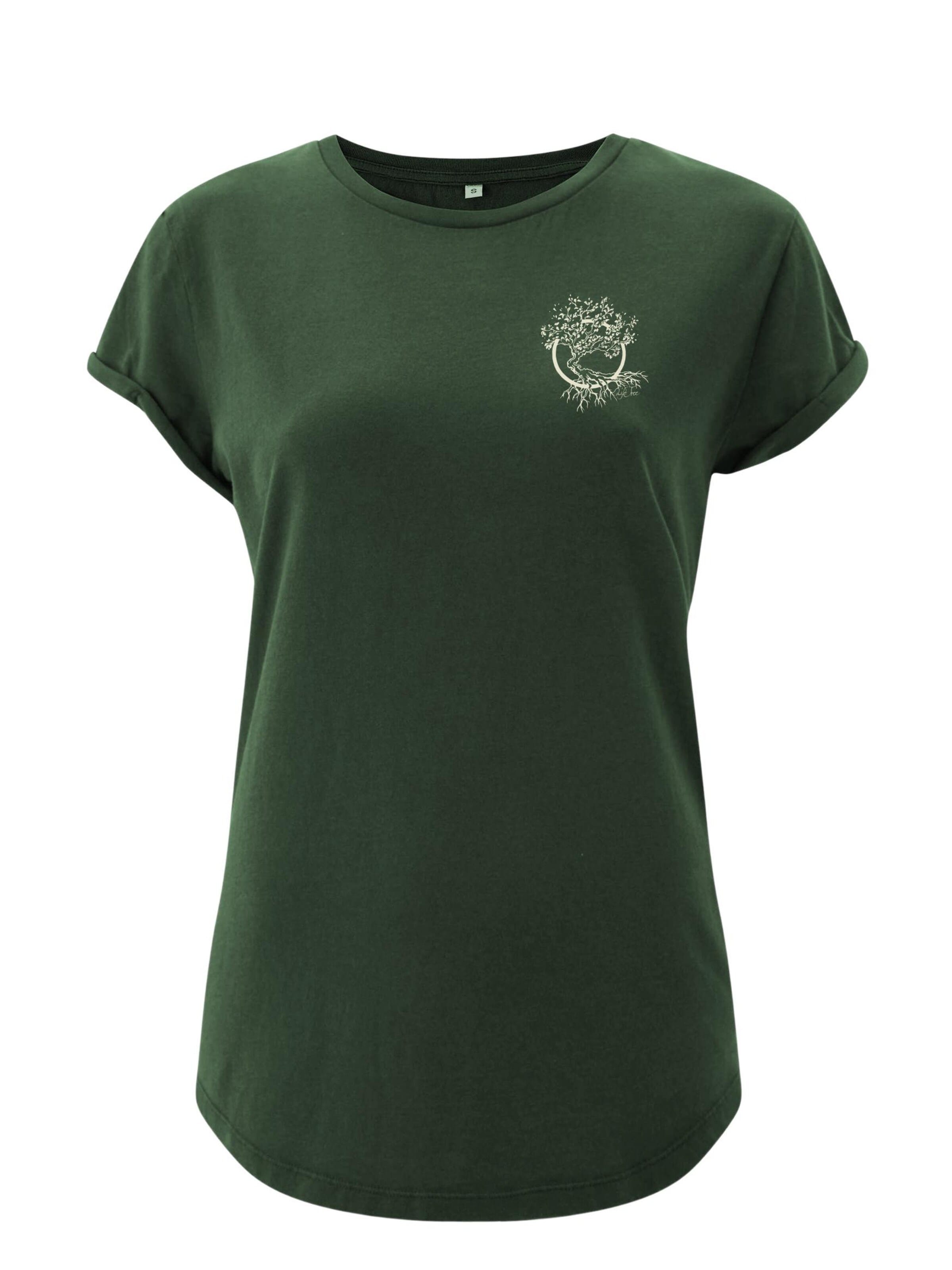 Life-Tree Shirt in Green: front