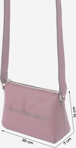 Calvin Klein Jeans - Bolso de hombro en lila