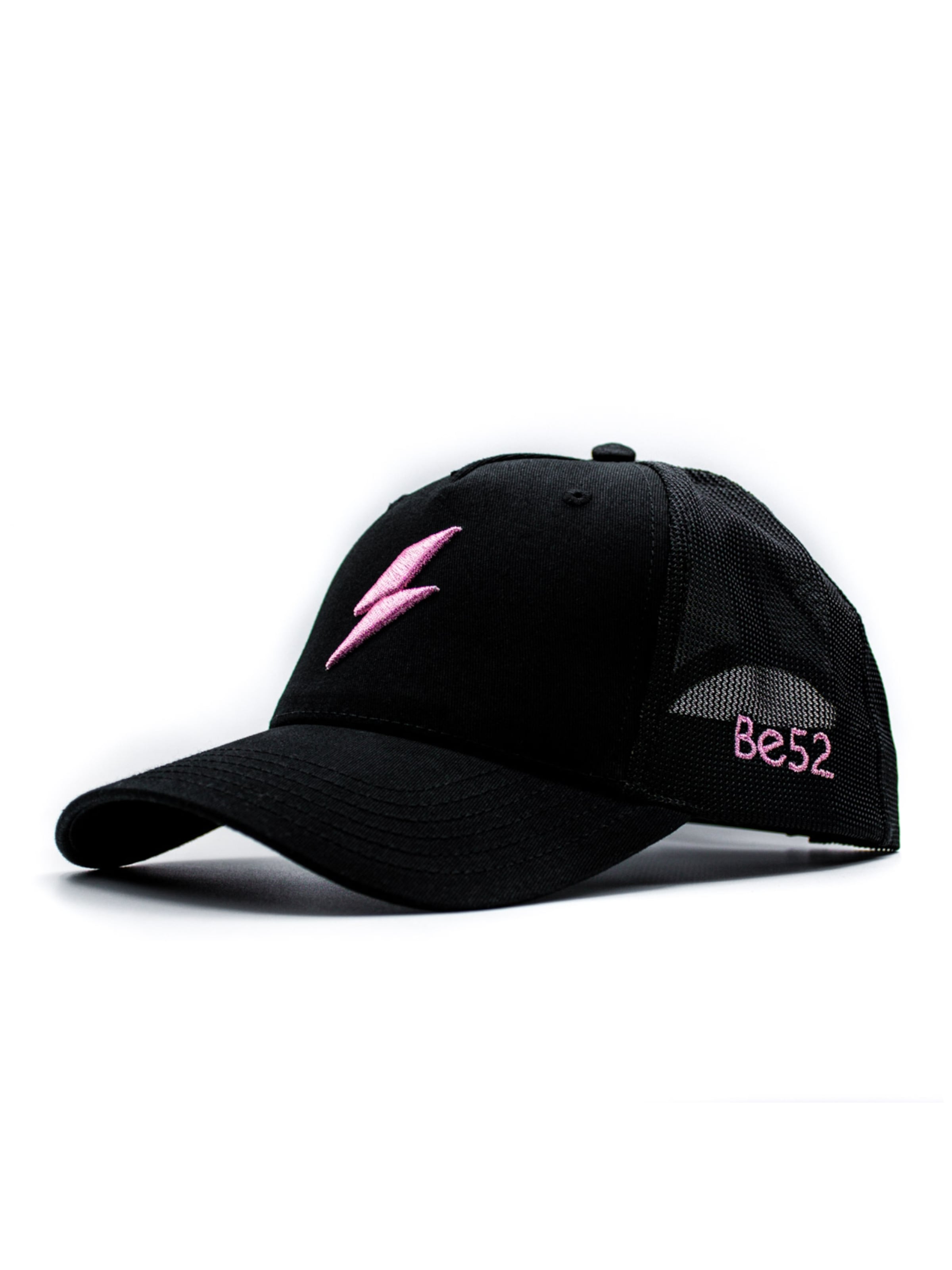 Casquette 'Bolt' Be52 en noir : devant