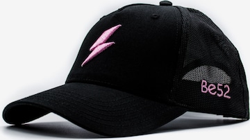 Casquette 'Bolt' Be52 en noir : devant