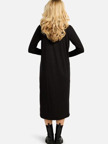 Liberte Essentiel Jurk ' ALMA-LS-TSHIRT ' in Zwart