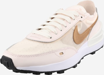 Nike Sportswear Sneakers laag 'WAFFLE ONE ESS' in Roze: voorkant