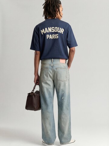 Mansour Shirt 'Paris College T-shirt' in Blauw