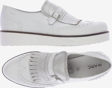 Marc Shoes Flats & Loafers in 40 in White: front