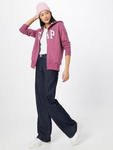 GAP Sweatjacke in Pink