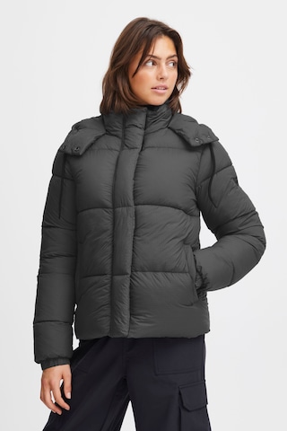 Oxmo Winter Jacket 'taylor' in Grey: front