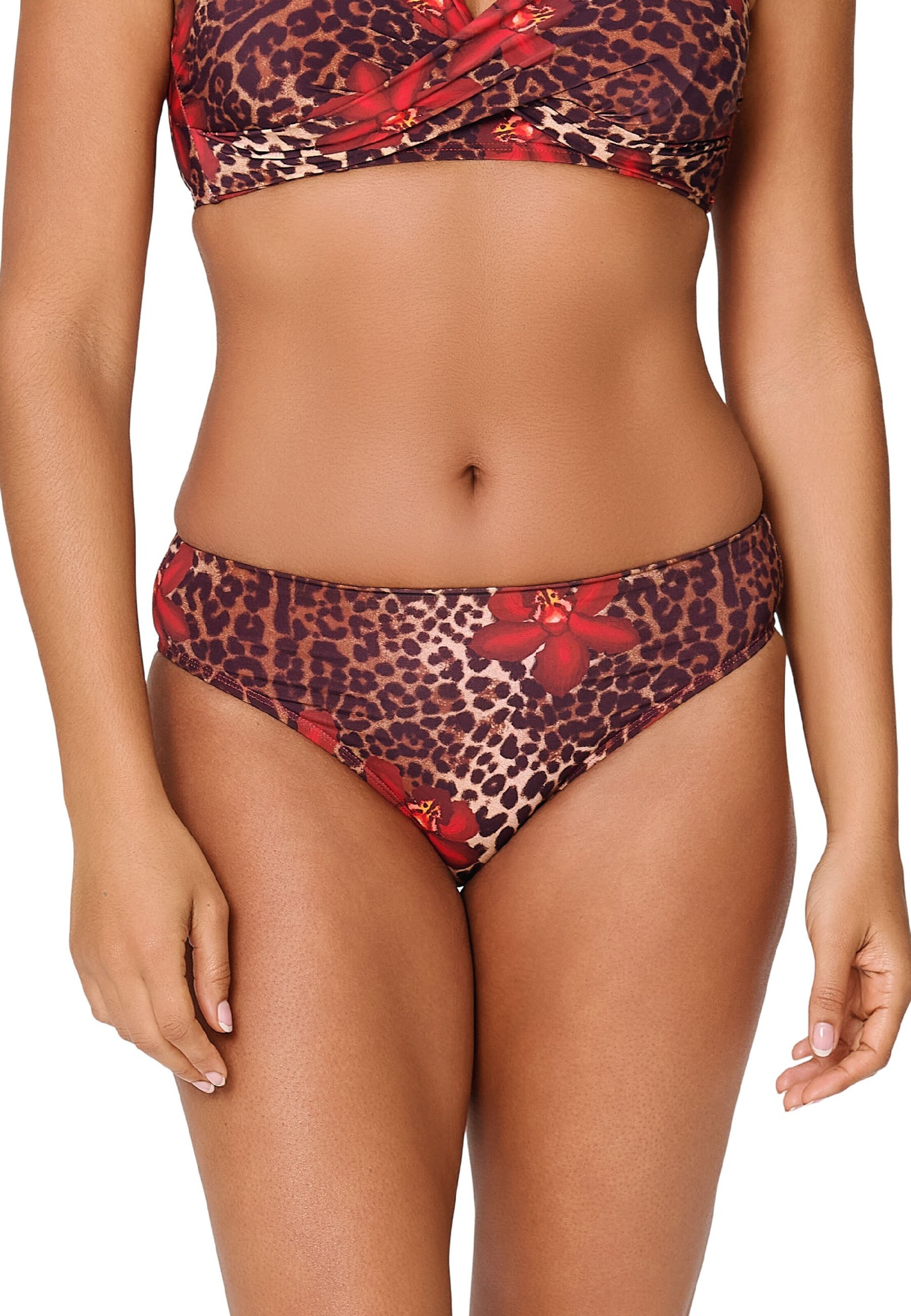 LingaDore - Cueca biquíni em castanho: frente