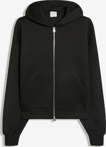 Bershka Sweatjakke i sort: forside