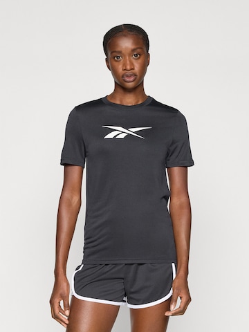 Reebok - Camiseta funcional 'CASIDY CORE' en negro: frente