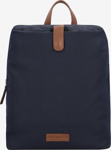 Sac à dos 'Eva City' GREENBURRY en bleu : devant