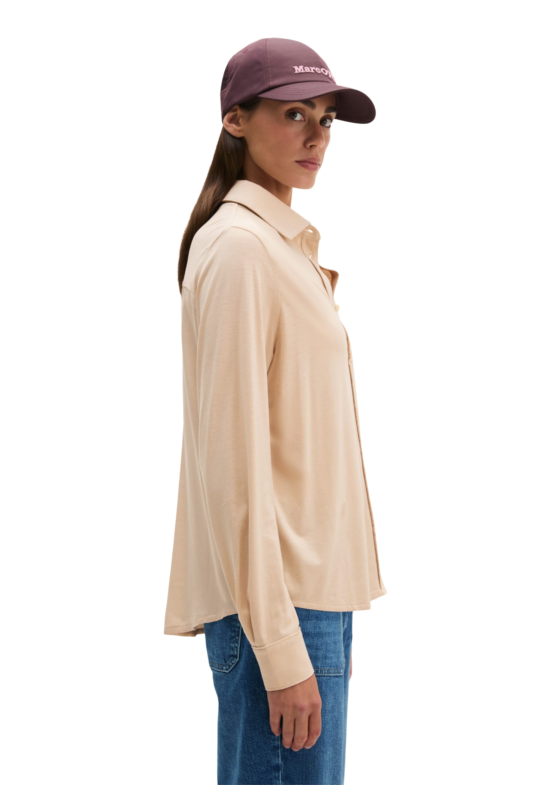 Chemisier Marc O'Polo en beige