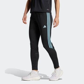 ADIDAS PERFORMANCE Slim fit Workout Pants 'Tiro 23 Club' in Black: front