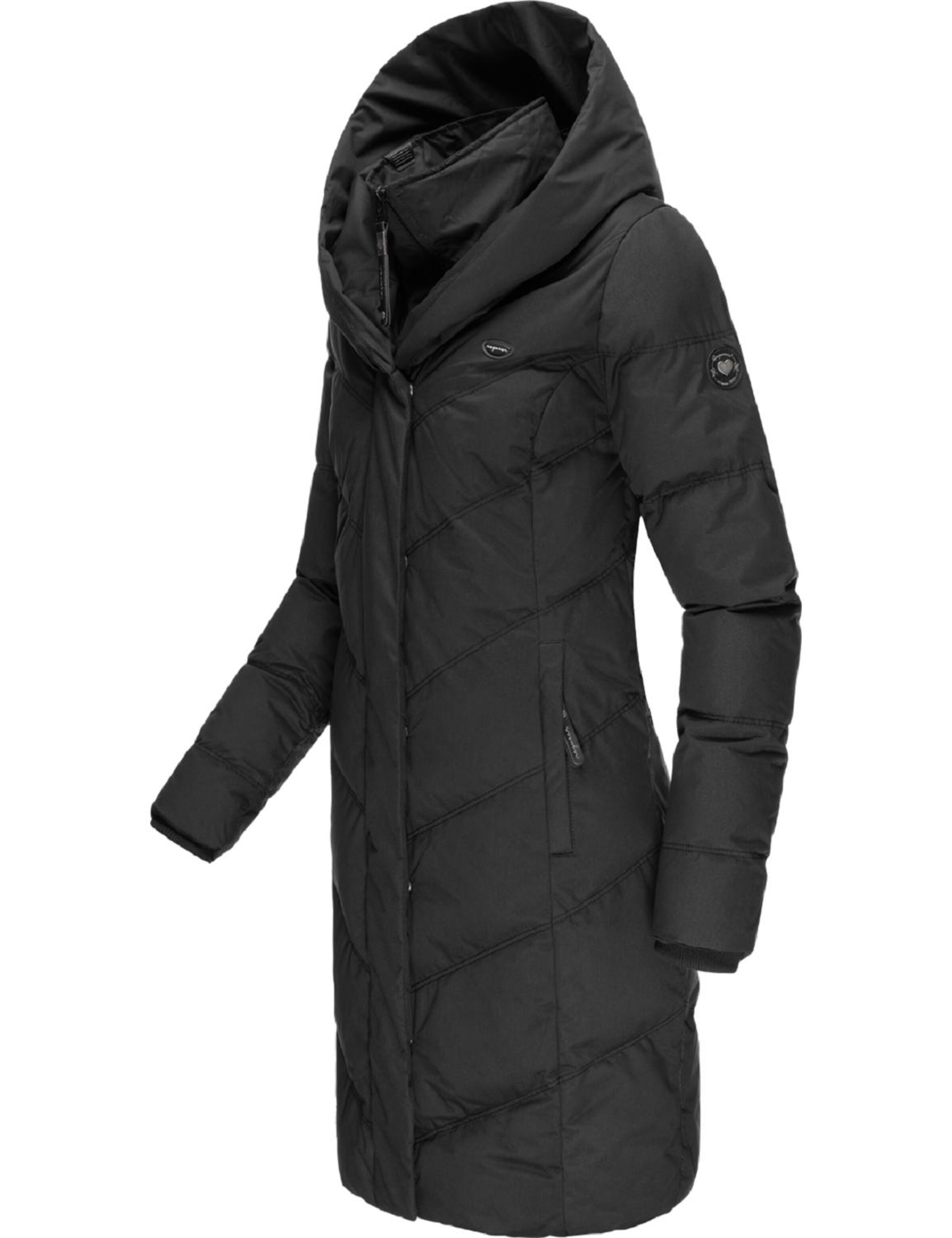 Ragwear Winter coat 'Natalka' in Black