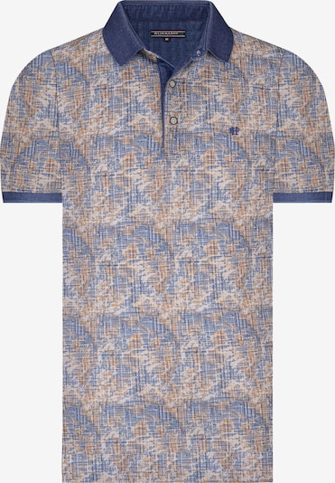 Felix Hardy Shirt in de kleur Blauw / Bruin / Wit, Productweergave