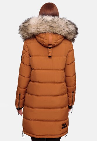 MARIKOO Winter Coat 'Chaskaa' in Brown