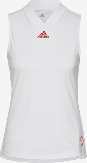ADIDAS PERFORMANCE Sports Top in Red / White, Item view