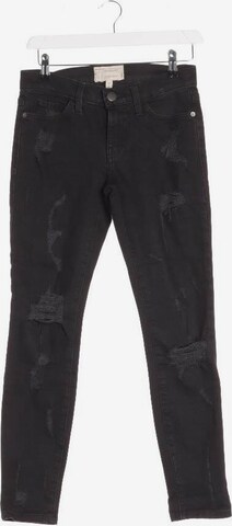 Current/Elliott Jeans in 24 in Black: front