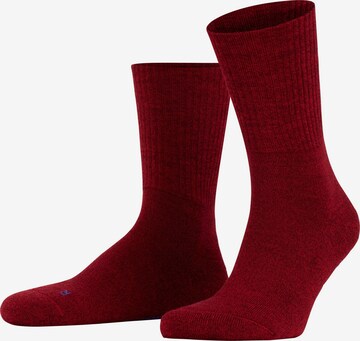 FALKE Socks 'Walkie Light' in Red: front