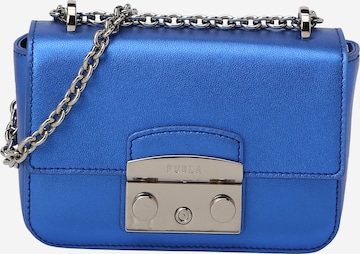 FURLA Чанта с презрамки 'METROPOLIS' в синьо: отпред