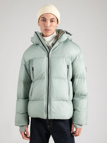 BOSS Kurtka zimowa 'Orbok' w kolorze zielony: przód