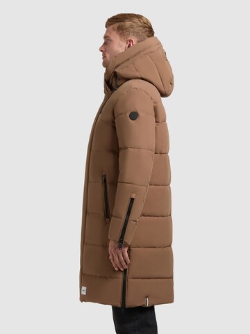 khujo Wintermantel 'Pike' in Braun