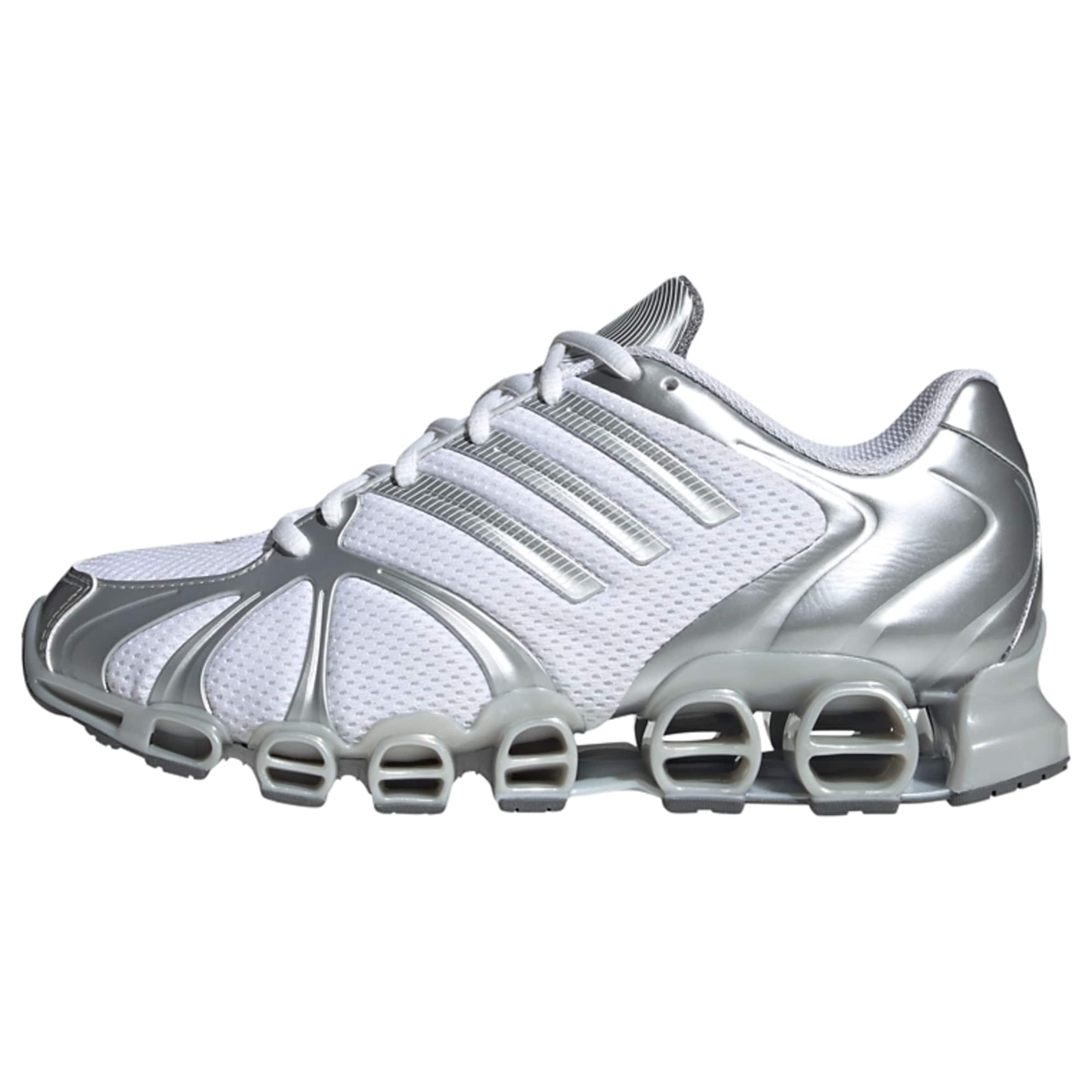 ADIDAS ORIGINALS Σνίκερ χαμηλό 'Mega Ghostride' σε ασημί: μπροστά