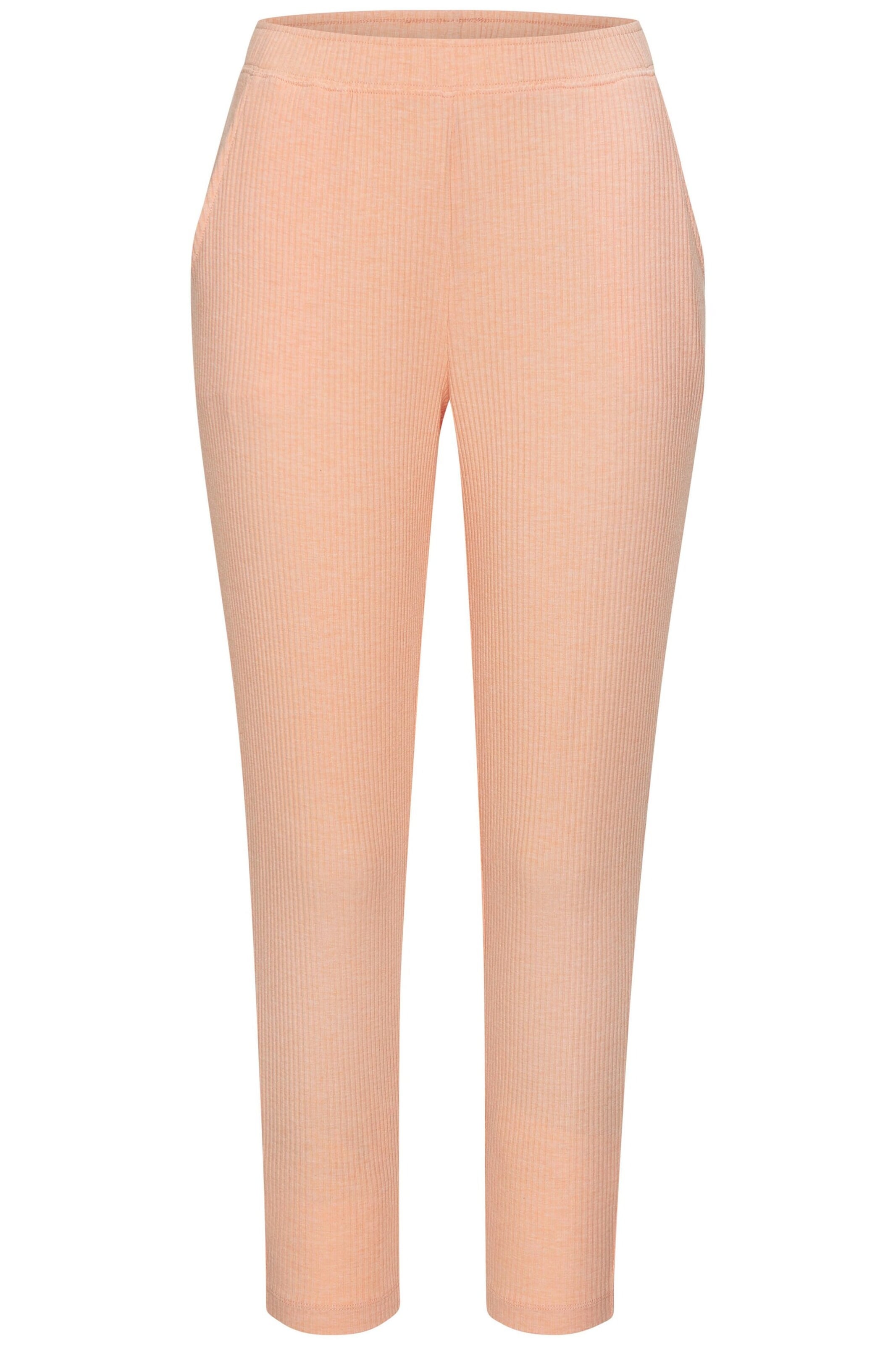 s.Oliver - regular Pantalón de pijama en naranja: frente