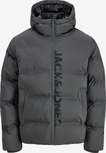 Jack & Jones Plus Talvitakki 'JJKAITO' värissä basaltinharmaa / musta, Tuotenäkymä