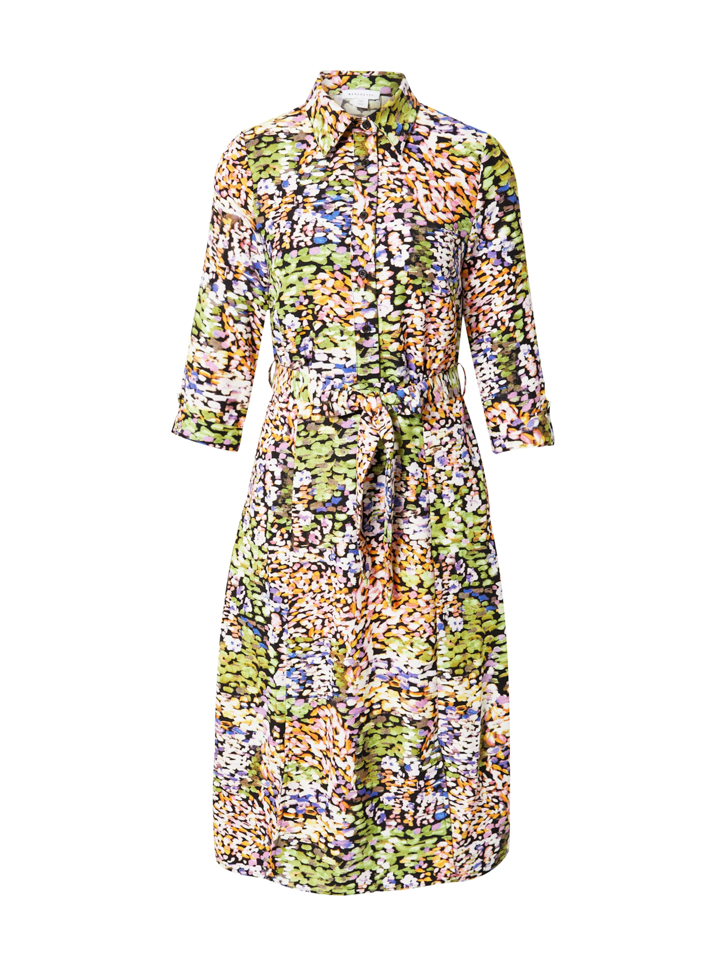 Warehouse Košeľové šaty - Zmiešané farby: predná strana