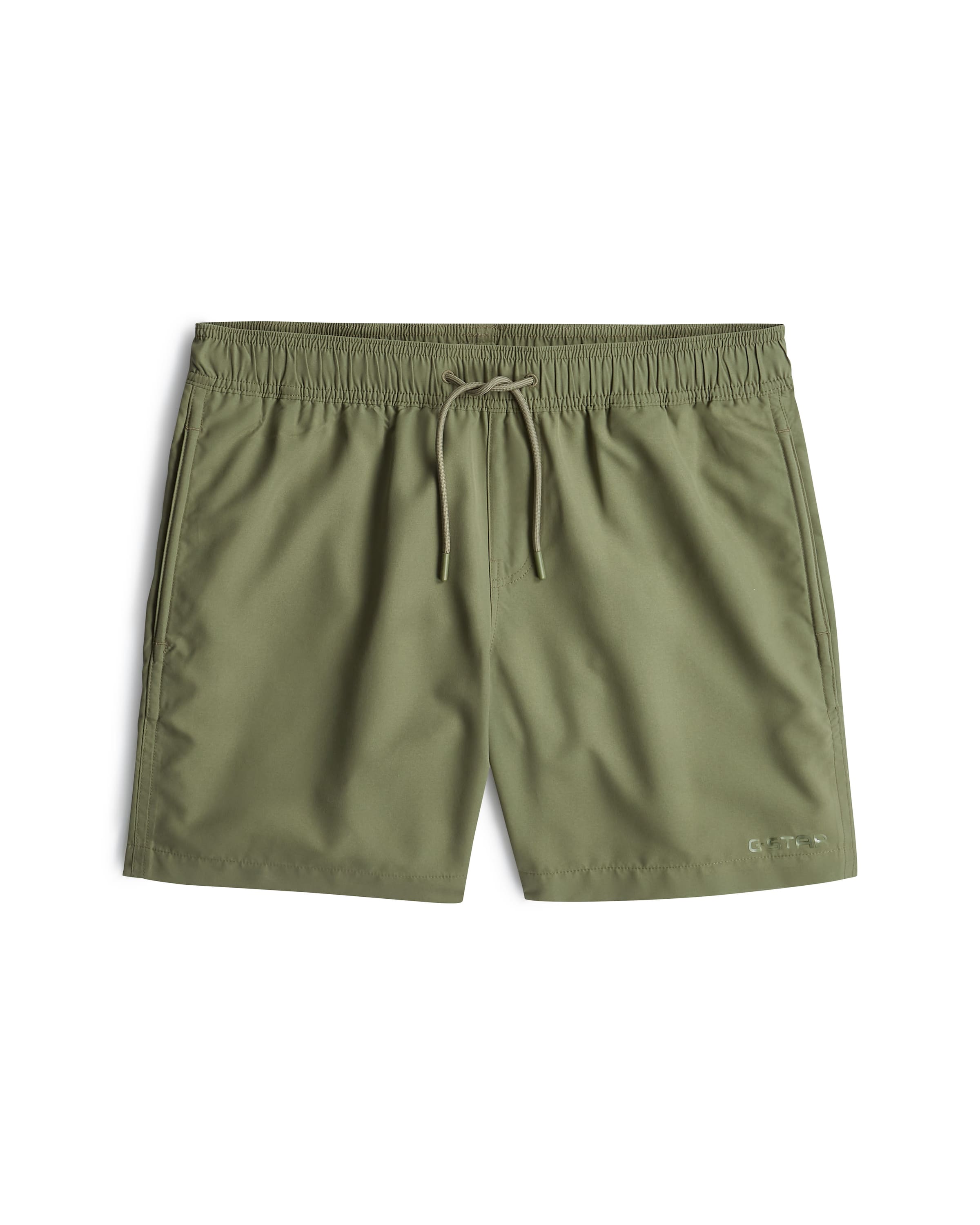 G-STAR Swim shorts - 'Dirik Solid Swimshort' in grün, Produktansicht