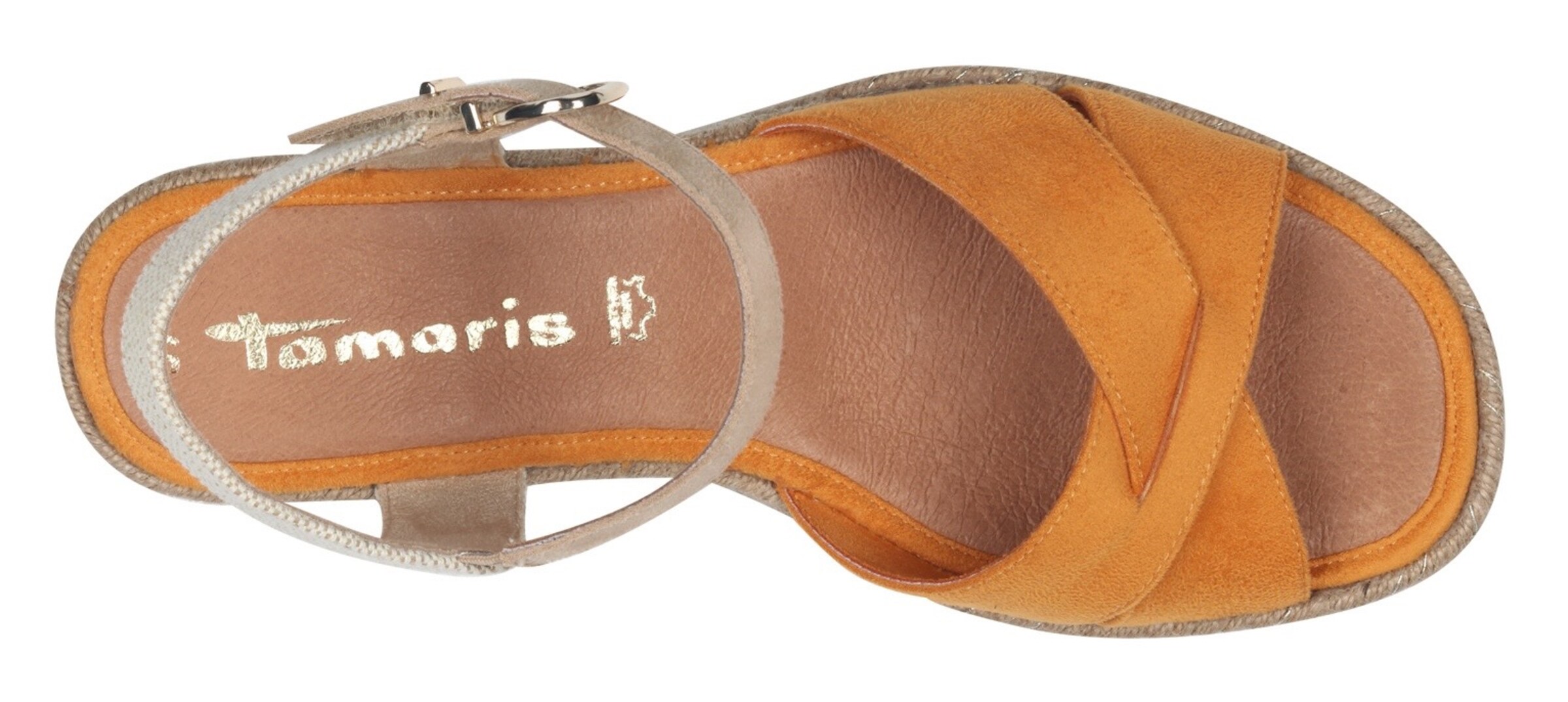 Tamaris Strap Sandals in Orange