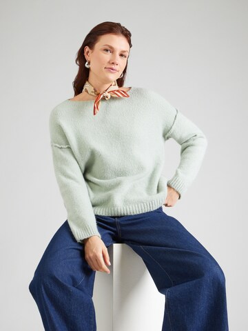 ZABAIONE Sweter w kolorze zielony