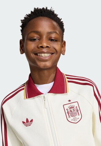 ADIDAS PERFORMANCE Sportief sweatvest 'Spain Away Anthem Jacket' in Wit