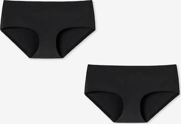 SCHIESSER Panty 'Invisible Cotton' in Black: front