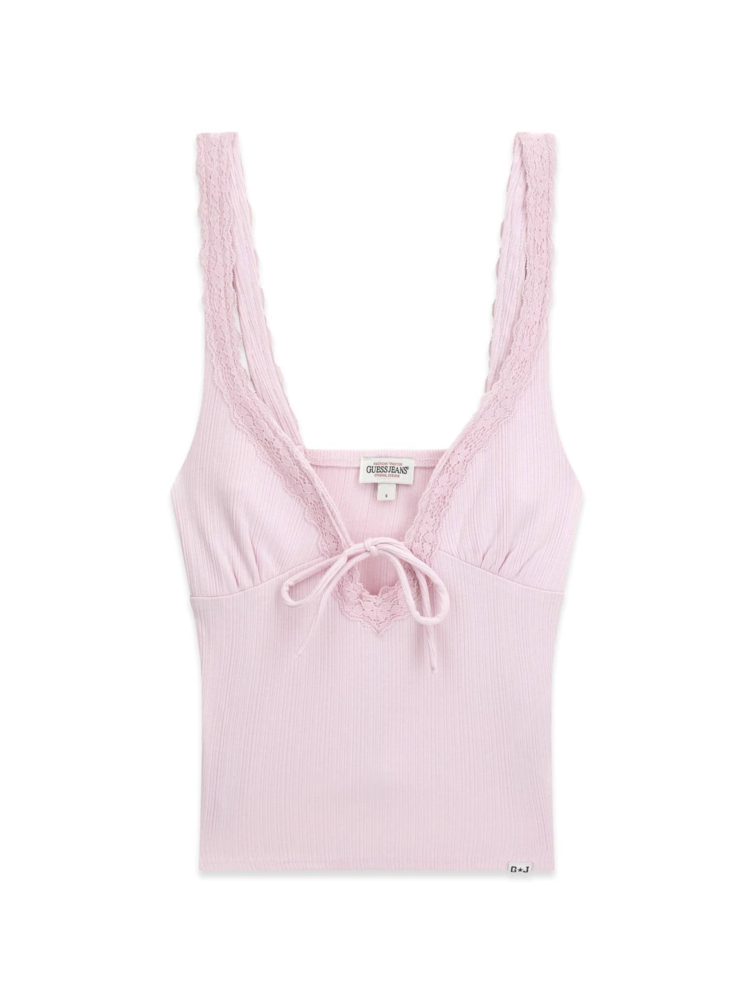 GUESS Top in Pink: front