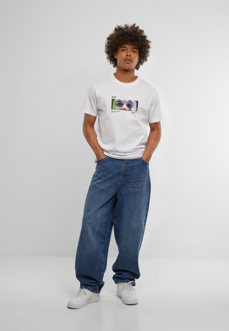 MT Men T-Shirt 'Please' in Weiß