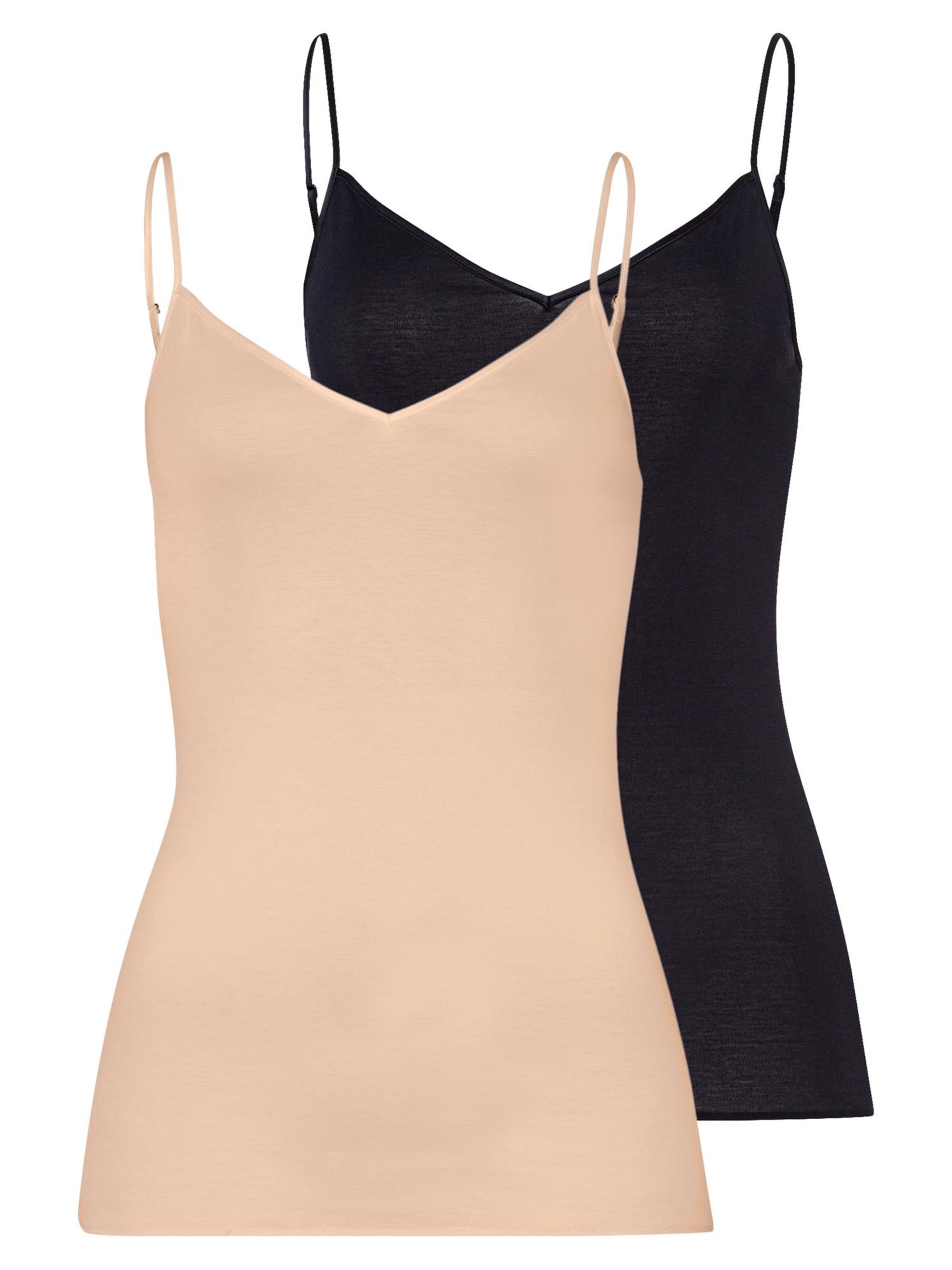 Hanro Onderhemd 'Cotton Seamless' in Beige: voorkant