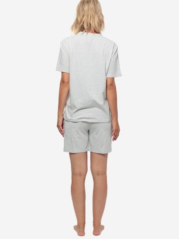 SCHIESSER Pajama 'Organic Cotton' in Grey