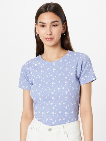 Stitch and Soul T-Shirt in Blau: predná strana