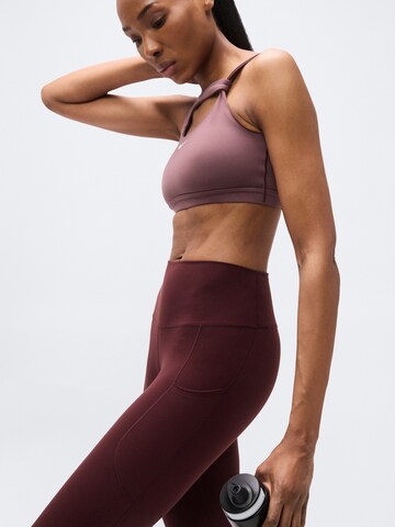 NIKE Μπουστάκι Αθλητικό σουτιέν 'One' σε λιλά