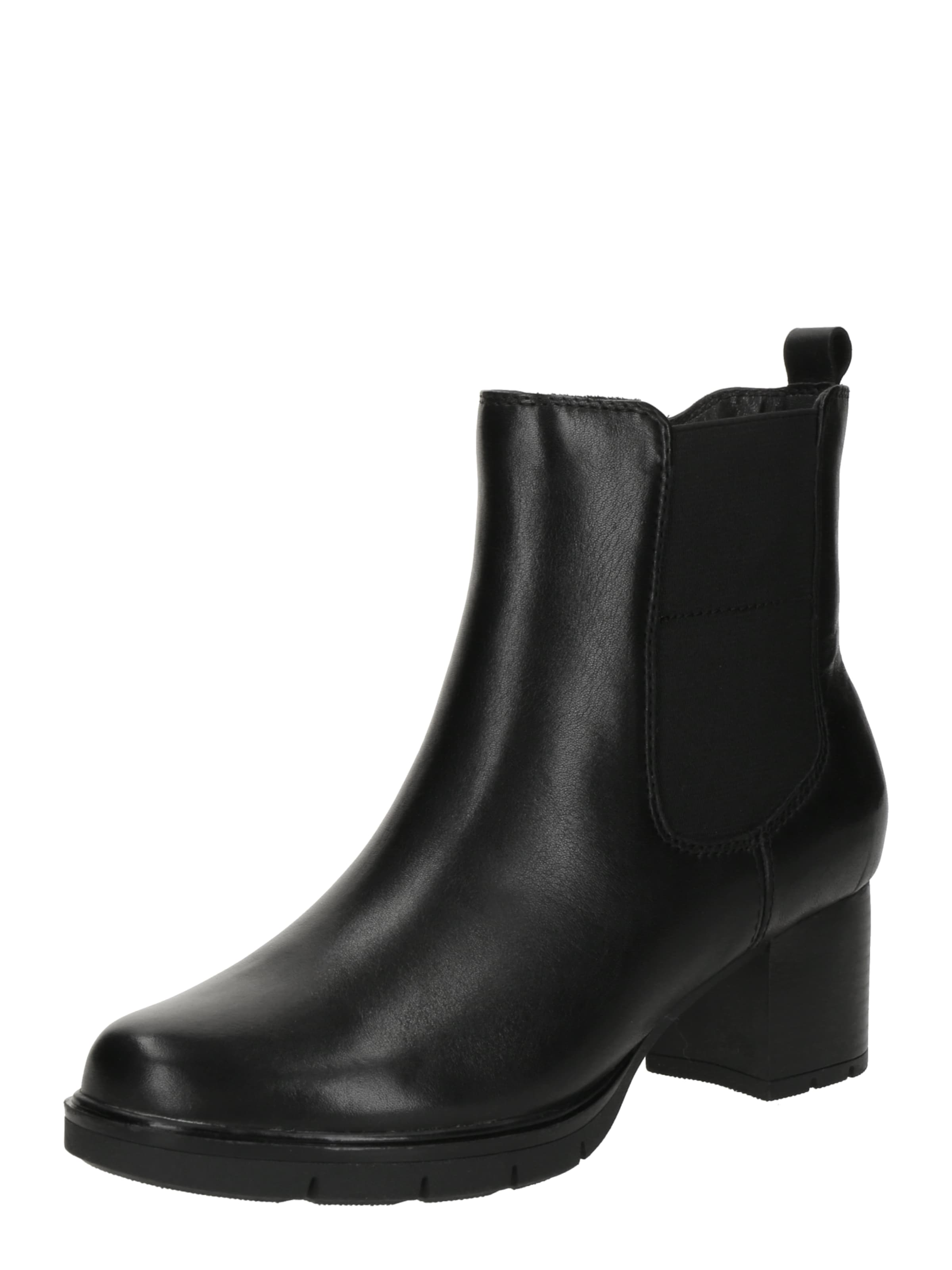 JANA Ankelstøvler i sort: forside