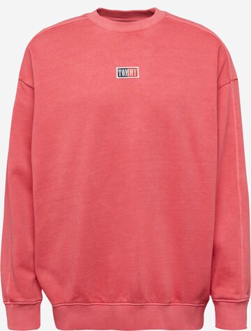 Tommy Jeans Sweatshirt 'Skater Timeless' in Pink: front