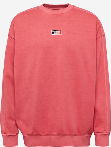 Tommy Jeans Sweatshirt 'Skater Timeless' in Pink: predná strana