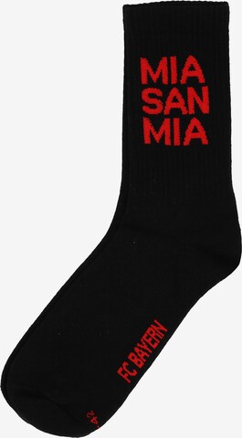 FC BAYERN MÜNCHEN Socken Mia san Mia 'FC Bayern München' in Schwarz