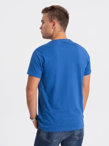 Ombre Shirt 'OM-TSBS-0146' in Blue