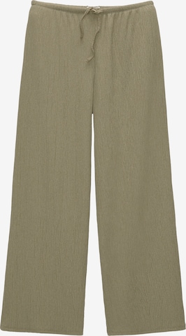 Loosefit Pantaloni di Pull&Bear in verde: frontale