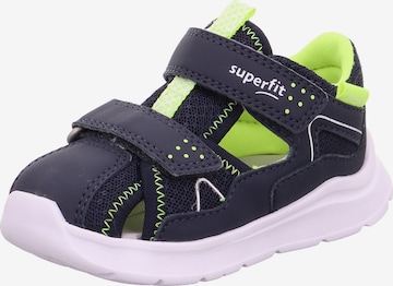 SUPERFIT Sandals 'WAVE' in Blue: front